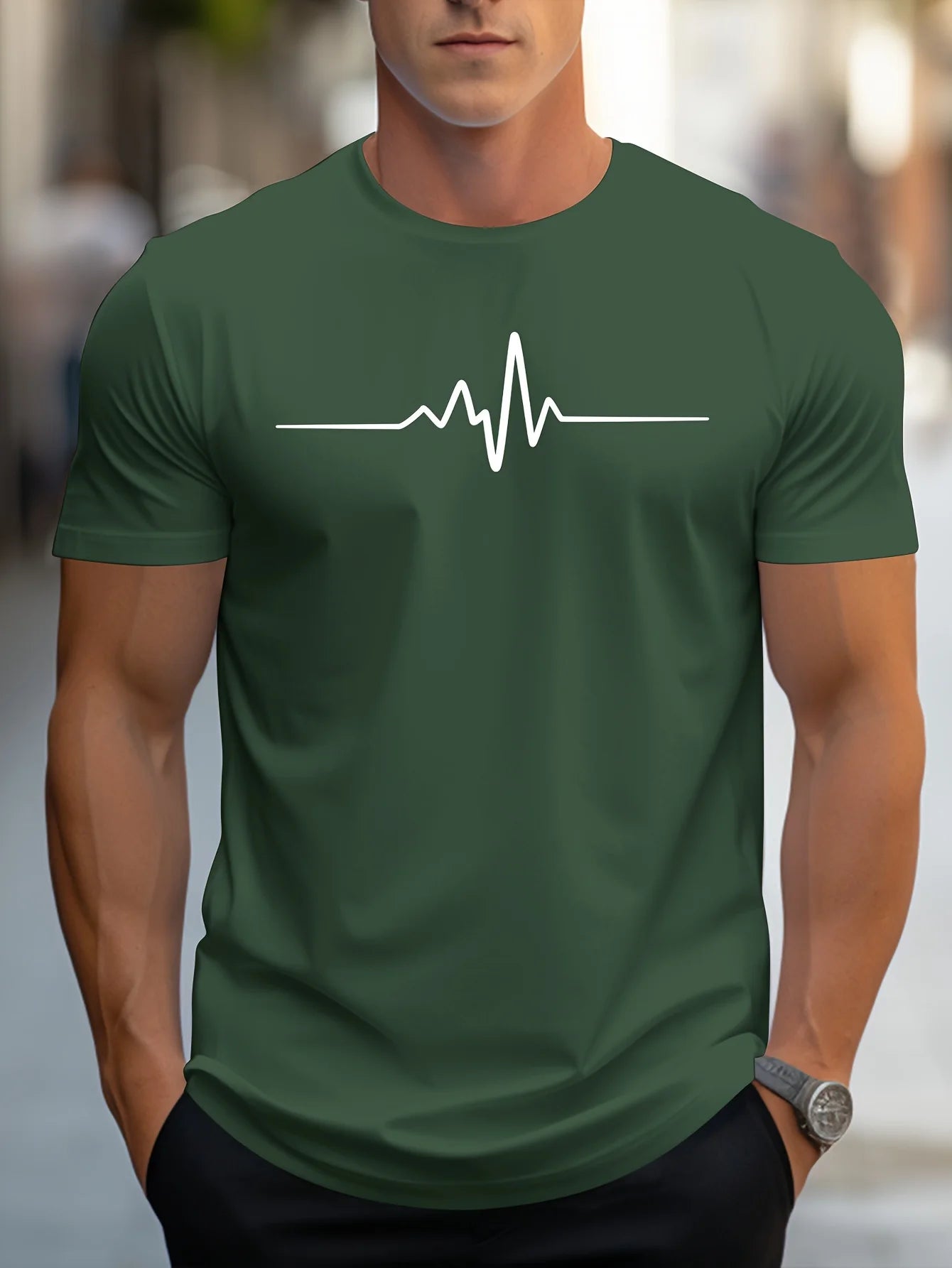 Men's Pulse Graphic Tee short sleeved