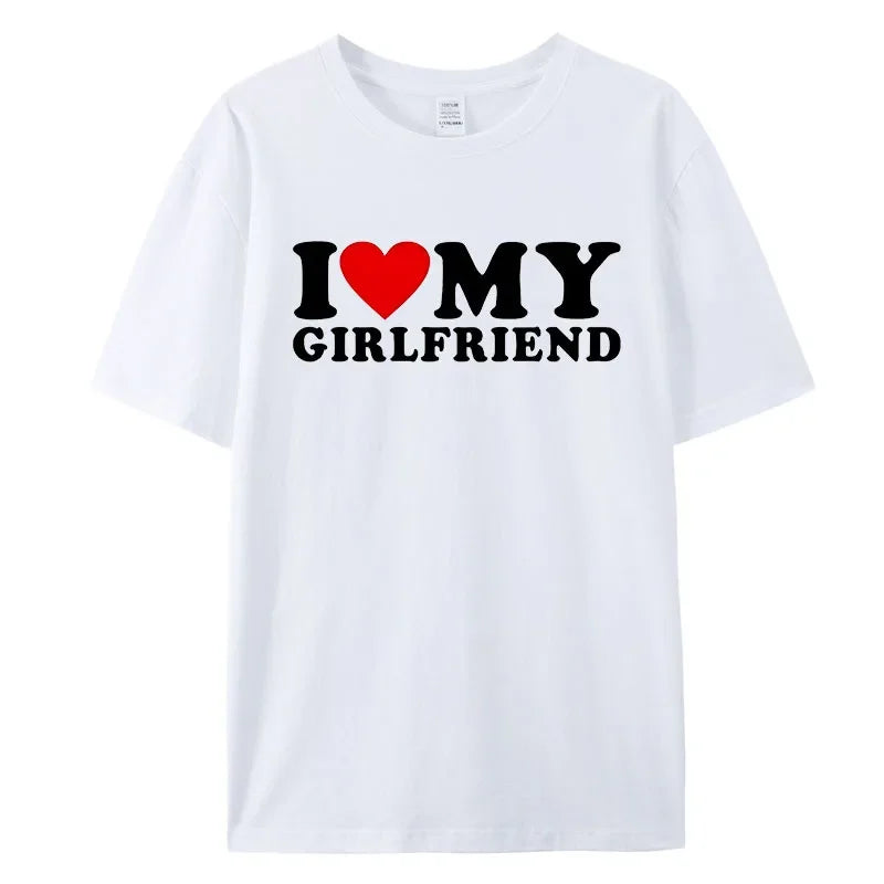 Men's I Love My Girlfriend Graphic Tee