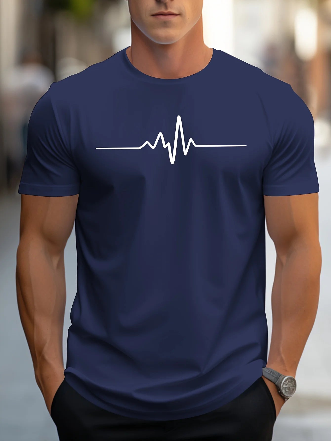 Men's Pulse Graphic Tee short sleeved