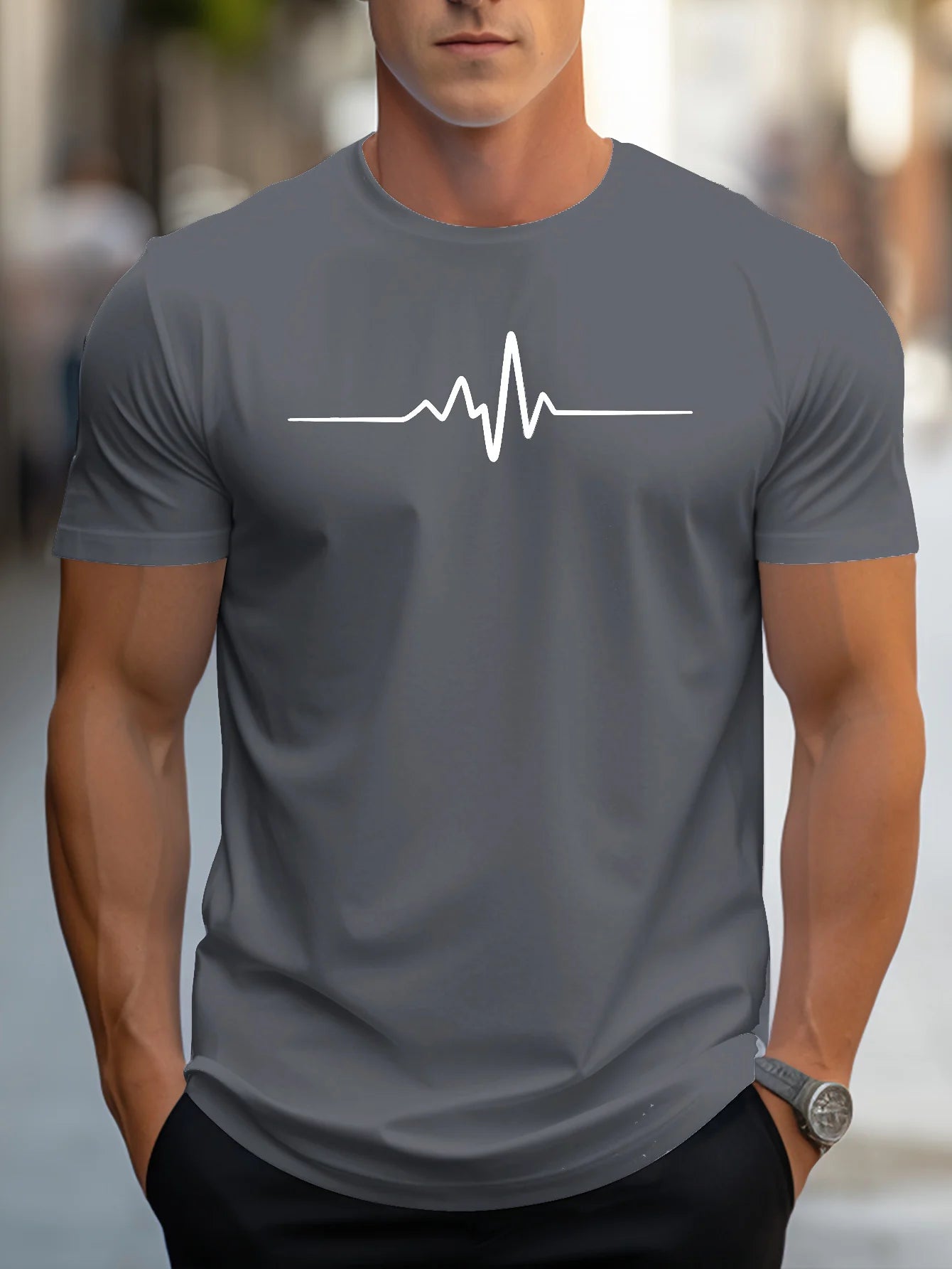 Men's Pulse Graphic Tee short sleeved