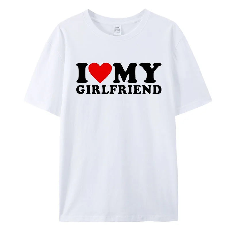 Men's I Love My Girlfriend Graphic Tee