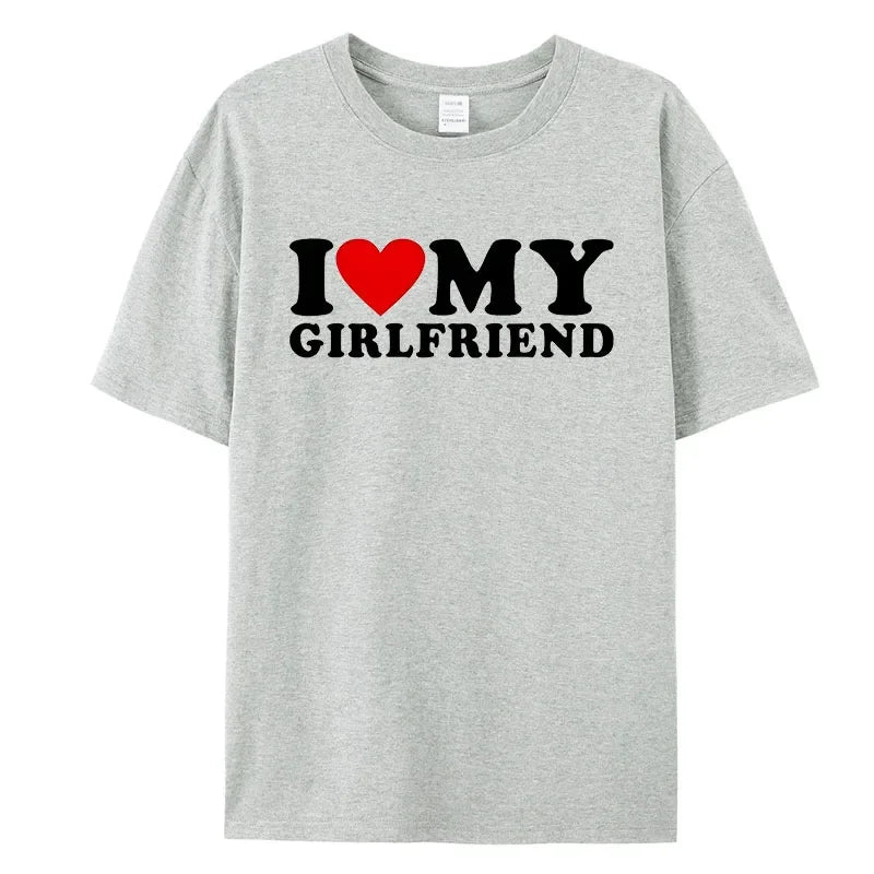 Men's I Love My Girlfriend Graphic Tee