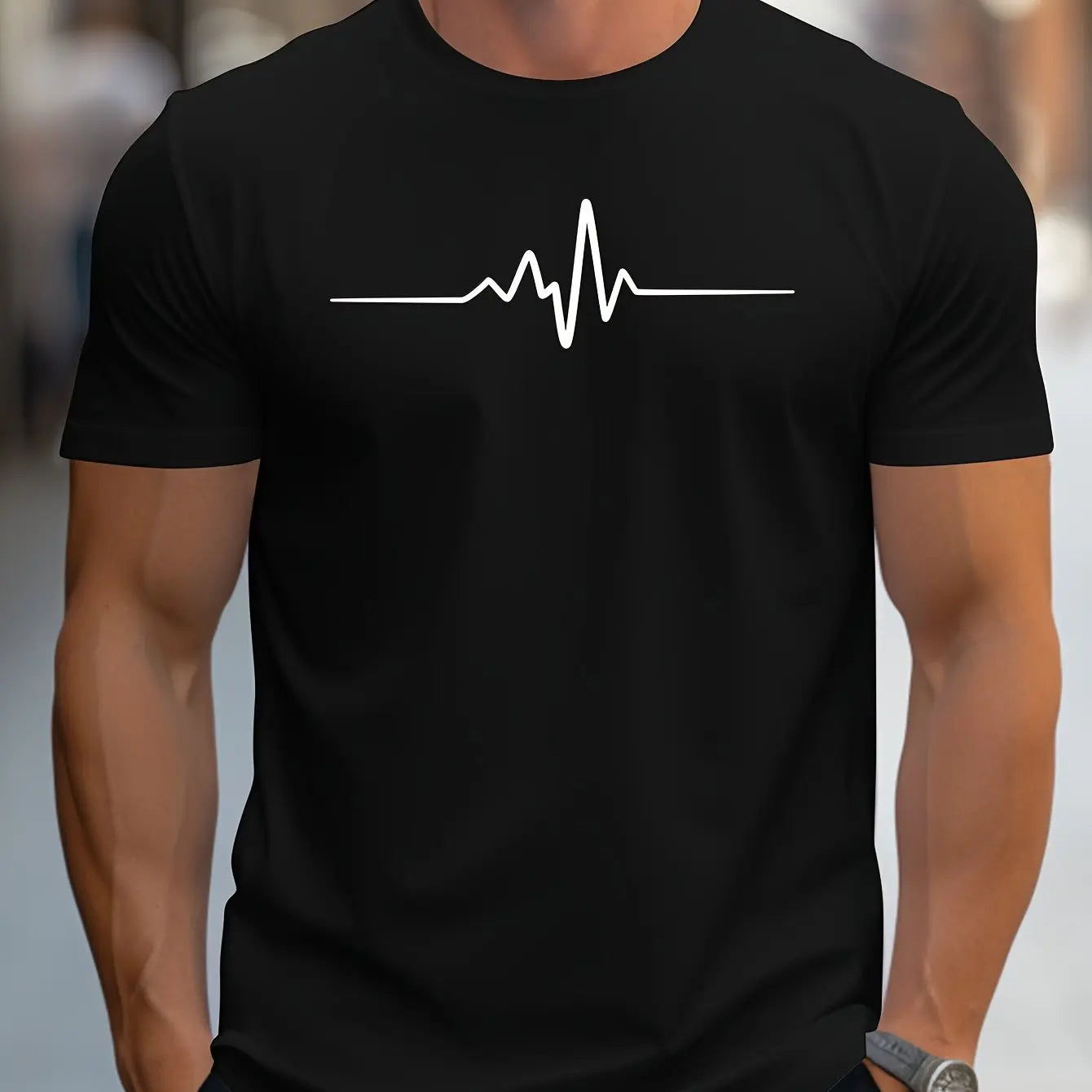 Men's Pulse Graphic Tee short sleeved