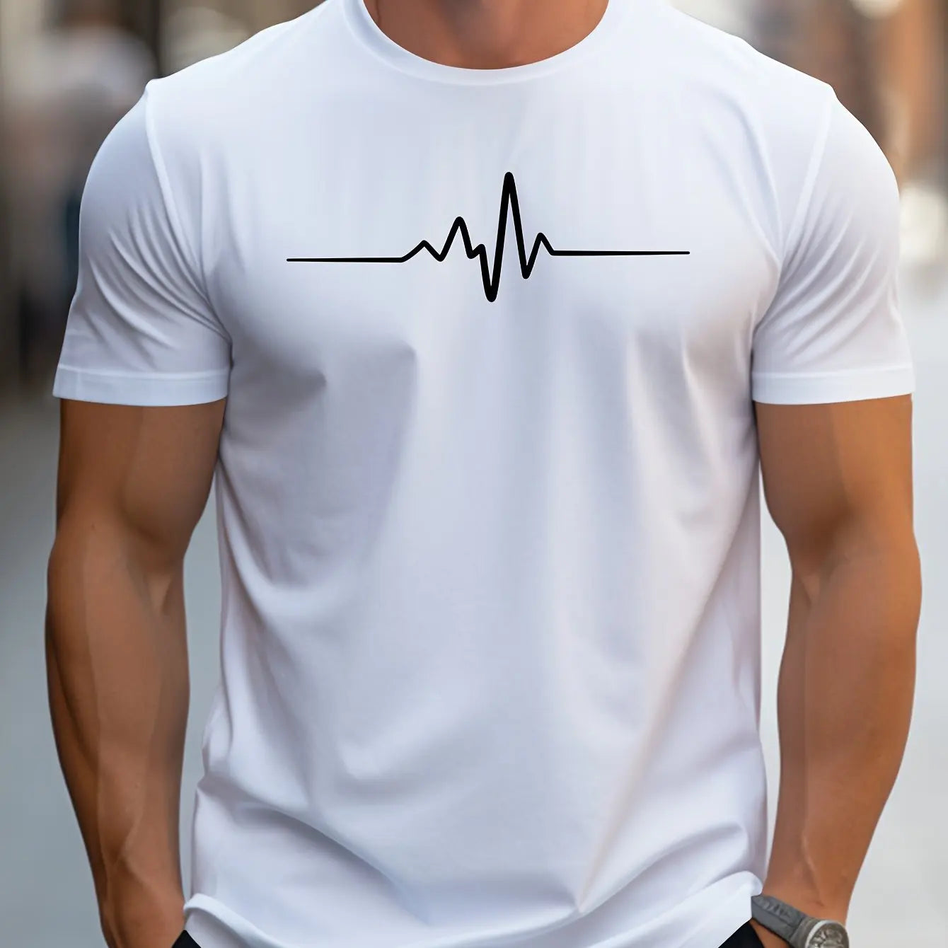 Men's Pulse Graphic Tee short sleeved