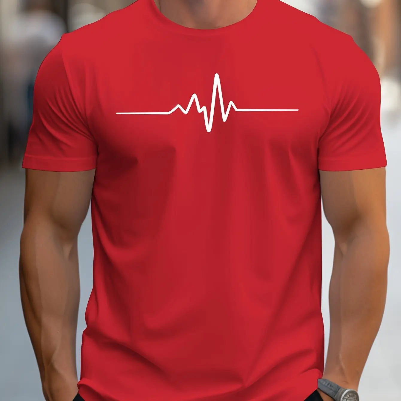 Men's Pulse Graphic Tee short sleeved