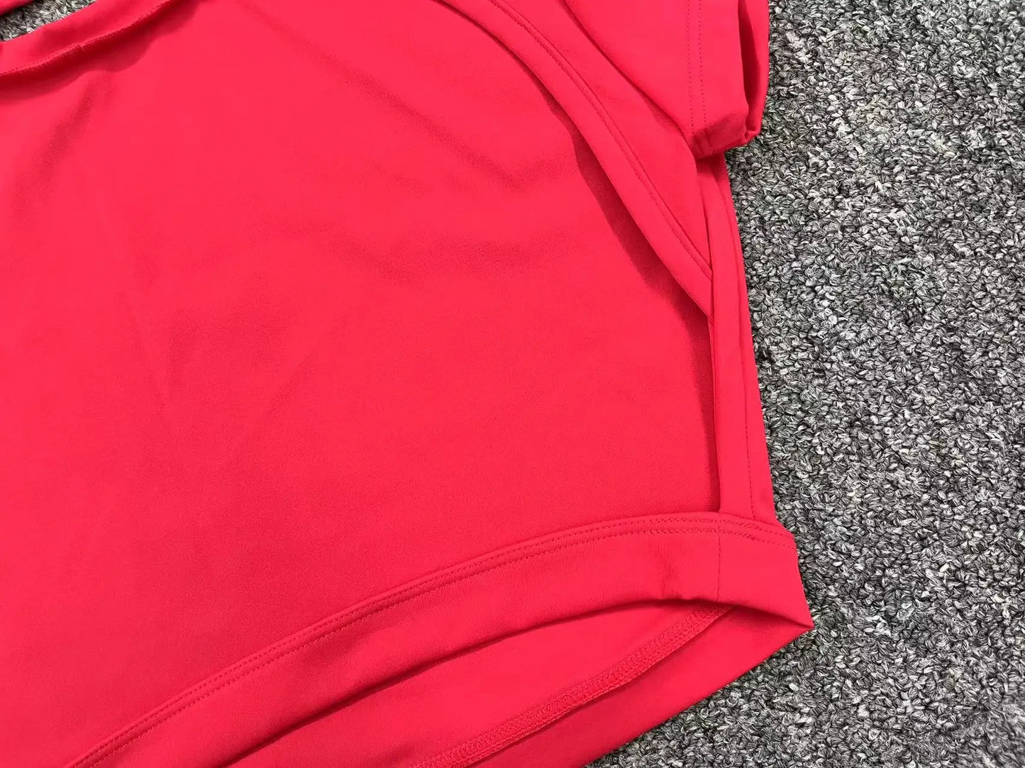 Female Fitness Crop Top with Open Back