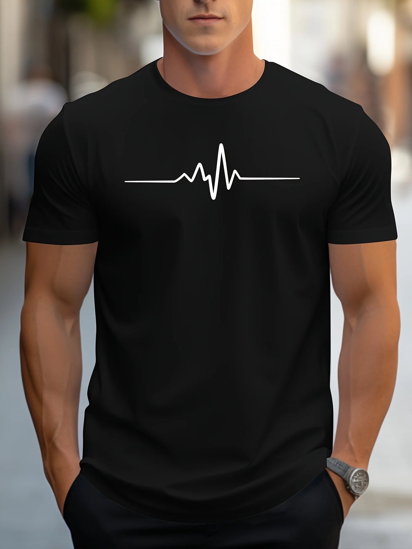 Men's Pulse Graphic Tee short sleeved
