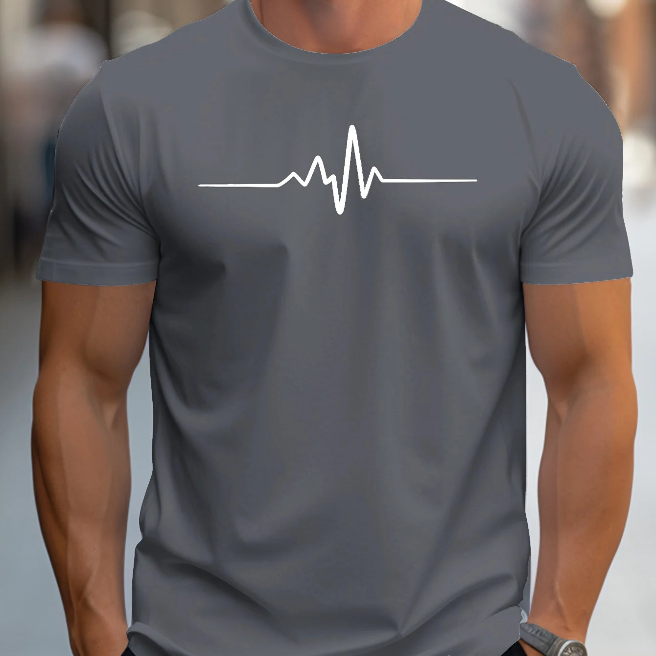 Men's Pulse Graphic Tee short sleeved