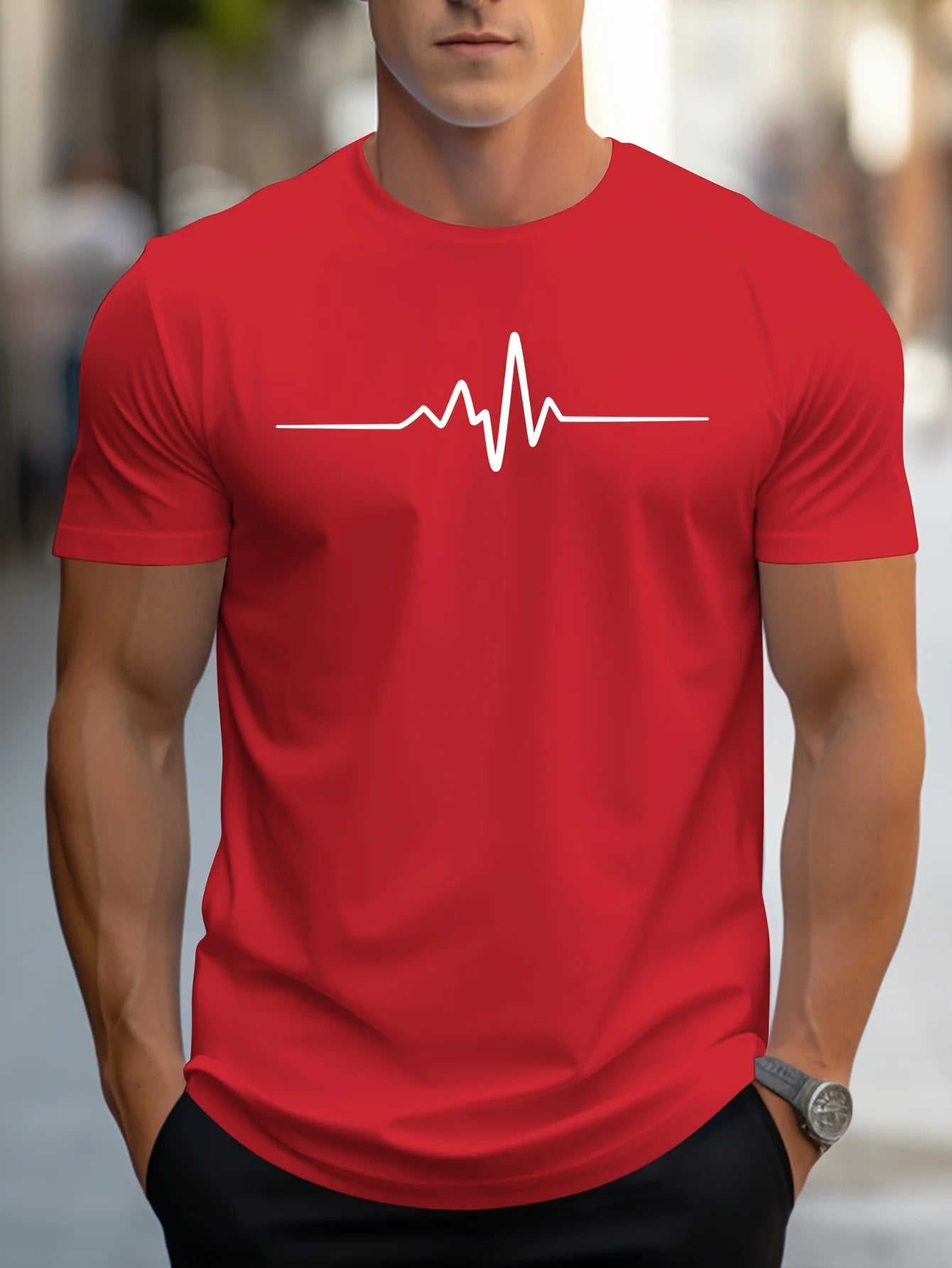 Men's Pulse Graphic Tee short sleeved