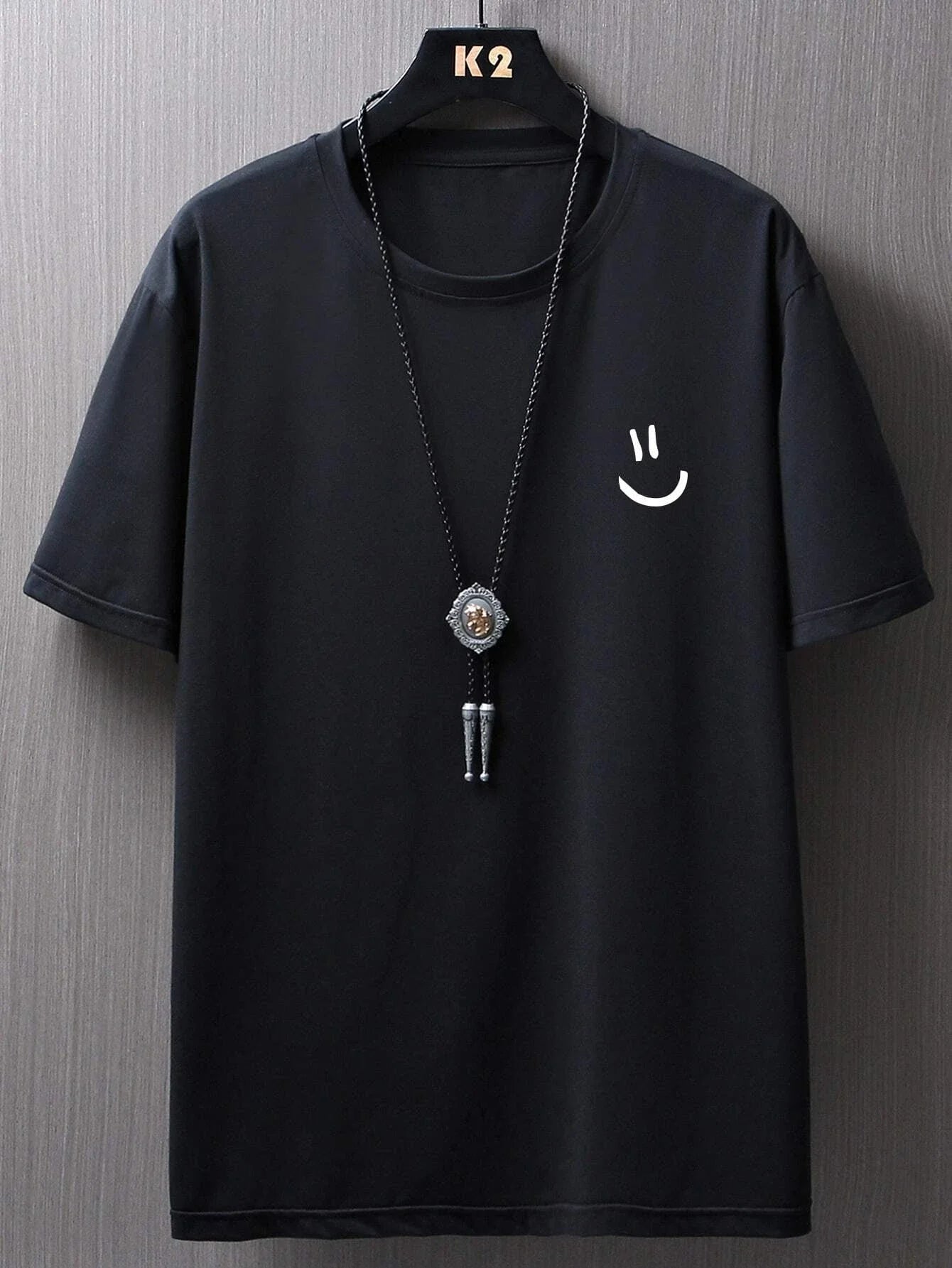 Smile Face Style Graphic Print