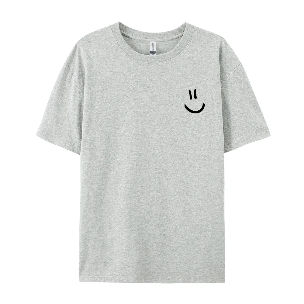 Smile Face Style Graphic Print