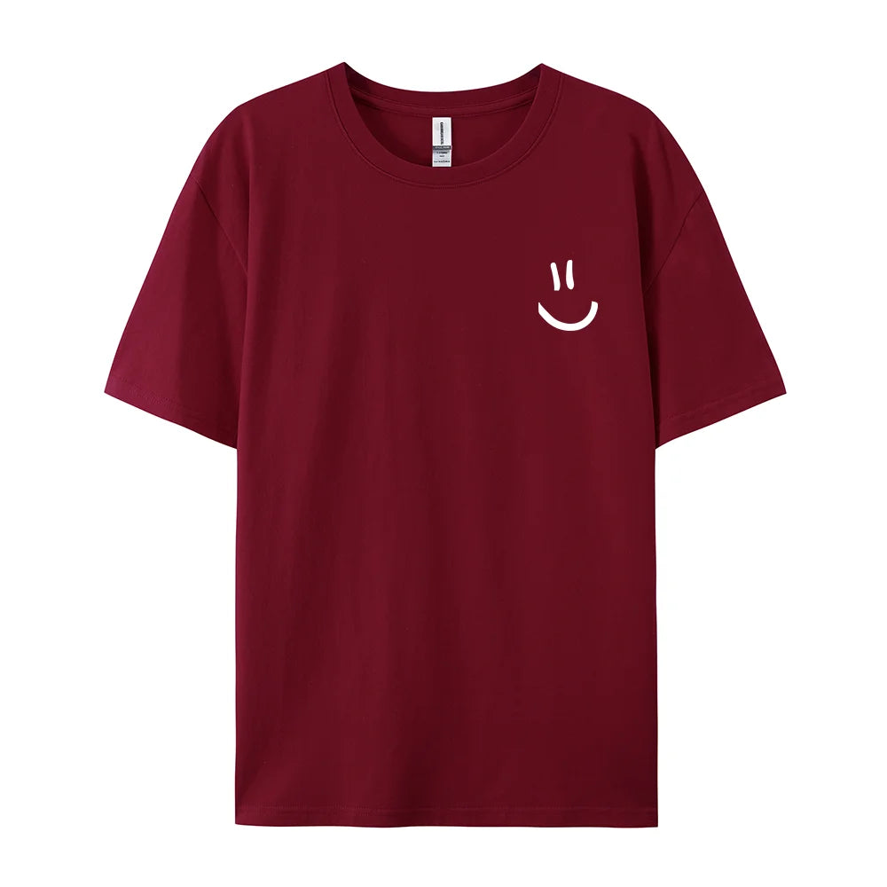 Smile Face Style Graphic Print