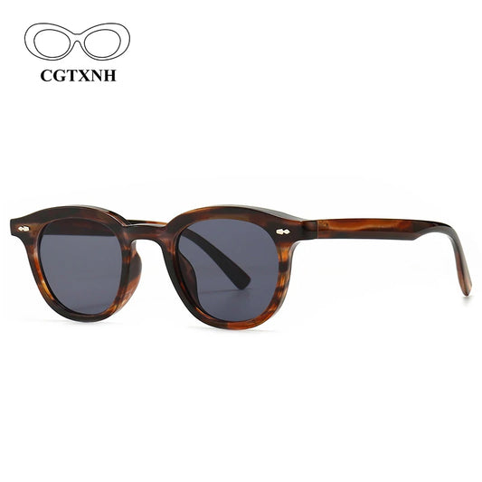 Fashion Round Sunglasses Men Popular Style Vintage Brand Design Sun Glasses