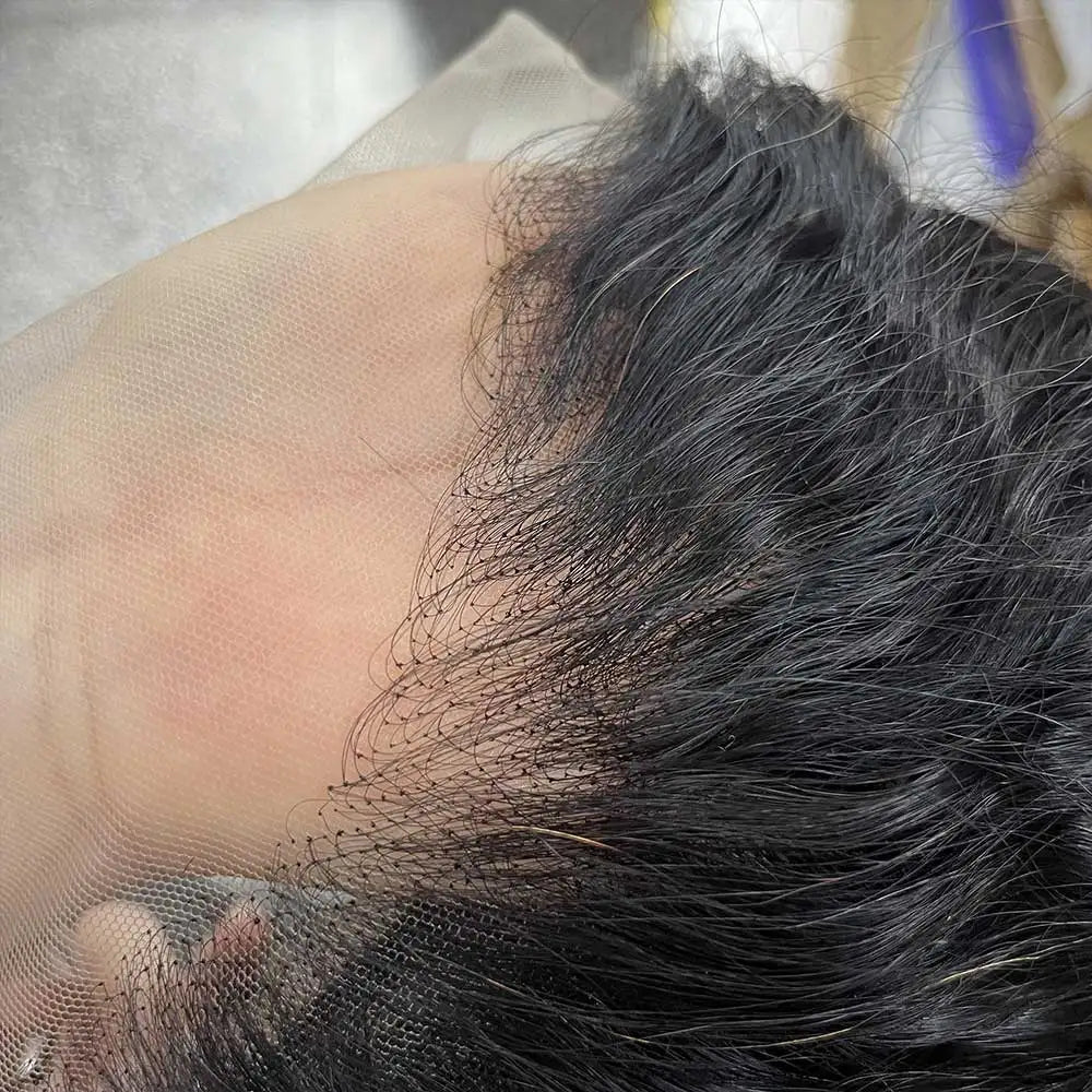 Water Wave Curly Lace Front Wigs 13x4 13x6 HD Deep Wave Lace Frontal Wig 7x5 Glue less Human Hair Wigs 300%