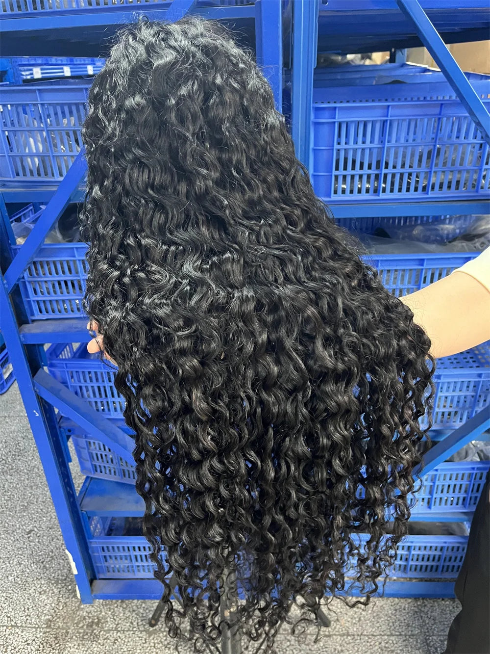 Water Wave Curly Lace Front Wigs 13x4 13x6 HD Deep Wave Lace Frontal Wig 7x5 Glue less Human Hair Wigs 300%