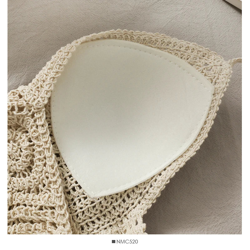 Women's Lace Crop Top with Built in bra