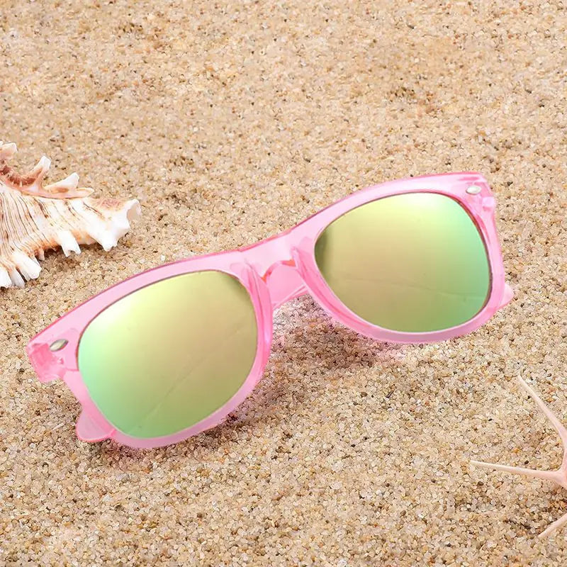 8pcs Boy Girl Neon Sunglasses UV Protection Kids Birthday Party Favors