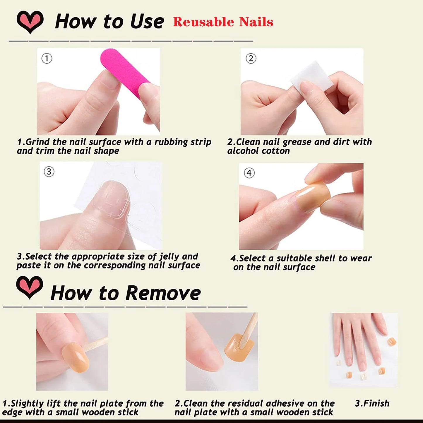 Colorful French Press on Nails with Designs Long Square Head Press on False Nails Wearable Simple Glue Sticks on Nails Fake Nail