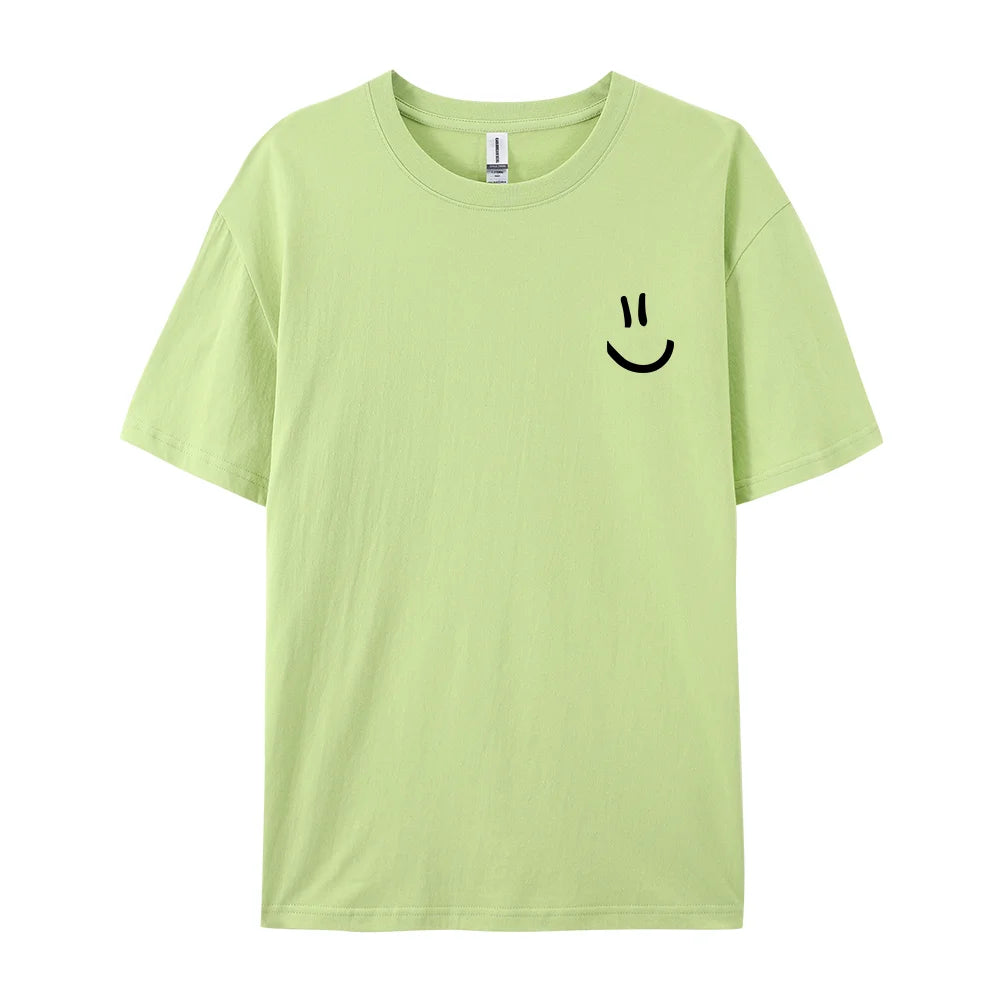 Smile Face Style Graphic Print