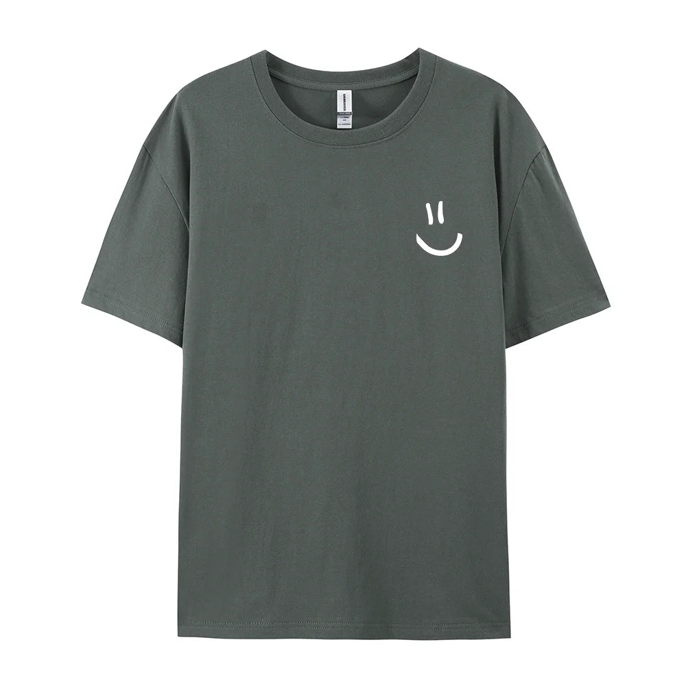 Smile Face Style Graphic Print