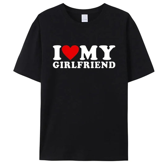 Men's I Love My Girlfriend Graphic Tee