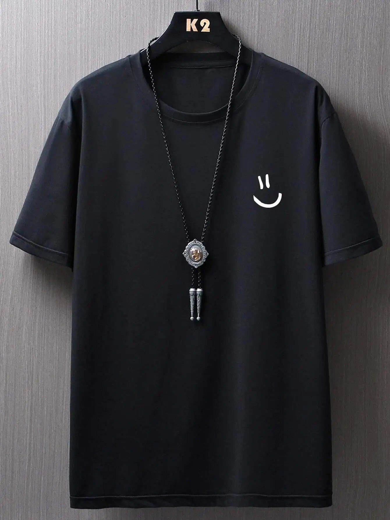 Smile Face Style Graphic Print