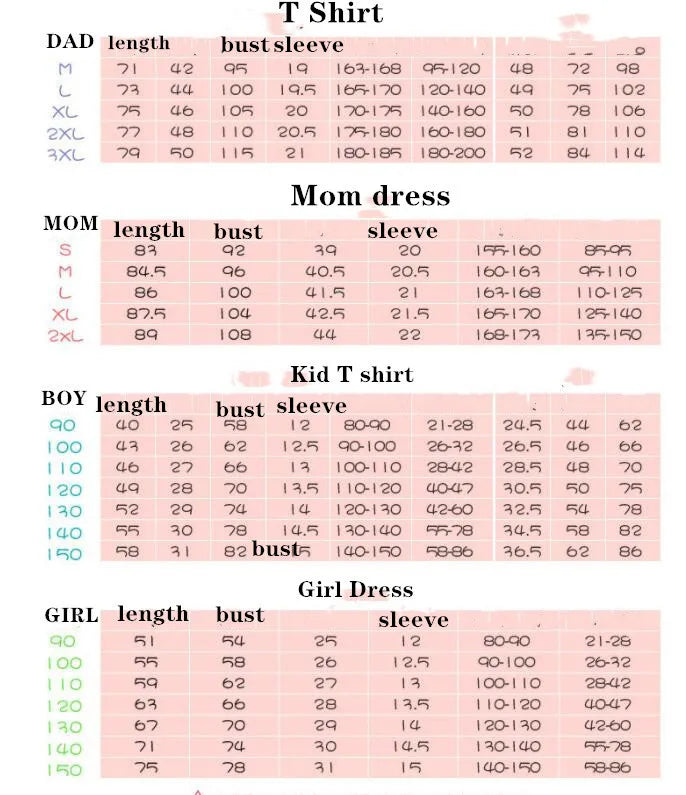 Mother Daughter Dresses Family Look Polo T-Shirts