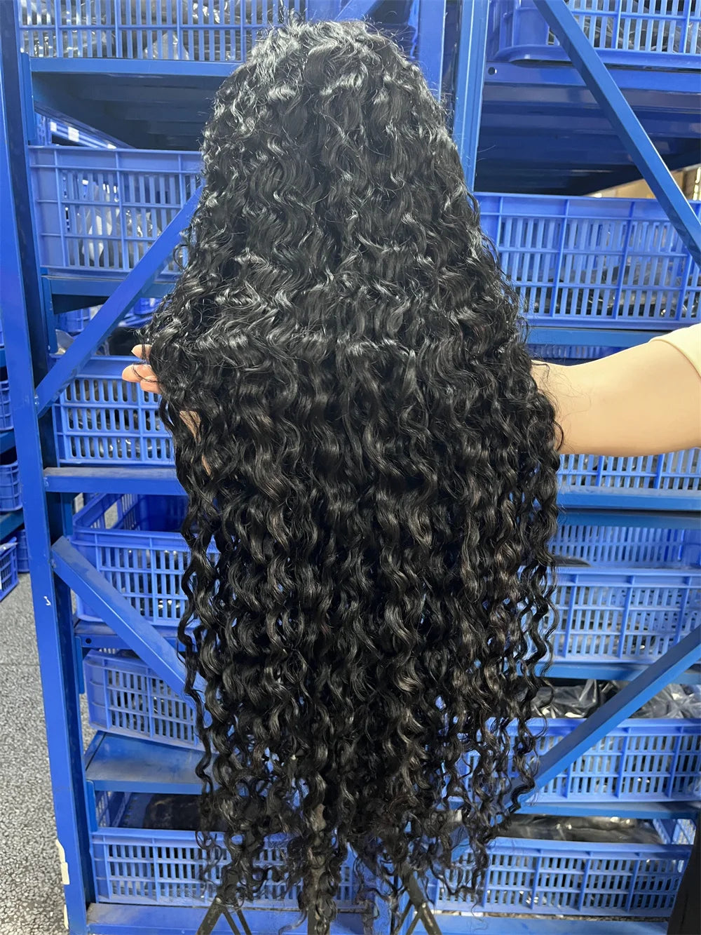 Water Wave Curly Lace Front Wigs 13x4 13x6 HD Deep Wave Lace Frontal Wig 7x5 Glue less Human Hair Wigs 300%
