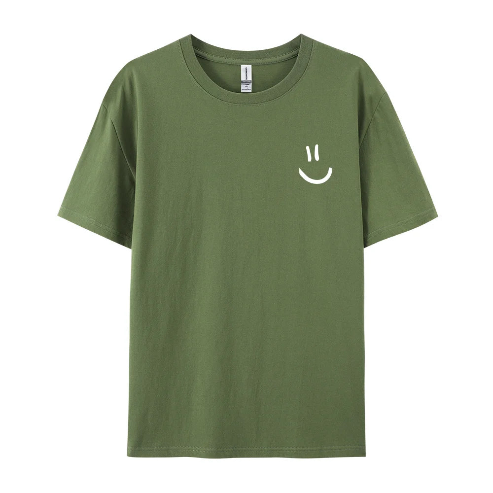 Smile Face Style Graphic Print
