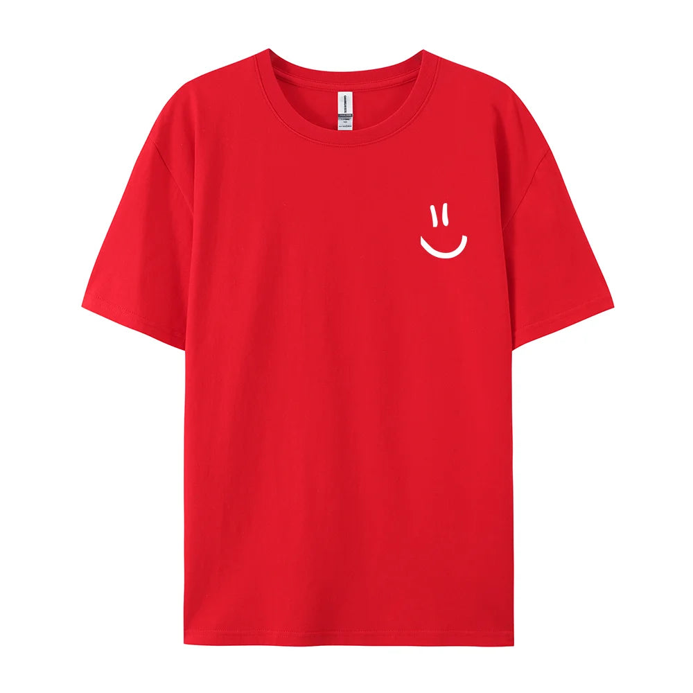 Smile Face Style Graphic Print