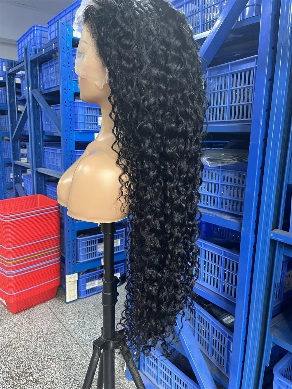 Water Wave Curly Lace Front Wigs 13x4 13x6 HD Deep Wave Lace Frontal Wig 7x5 Glue less Human Hair Wigs 300%