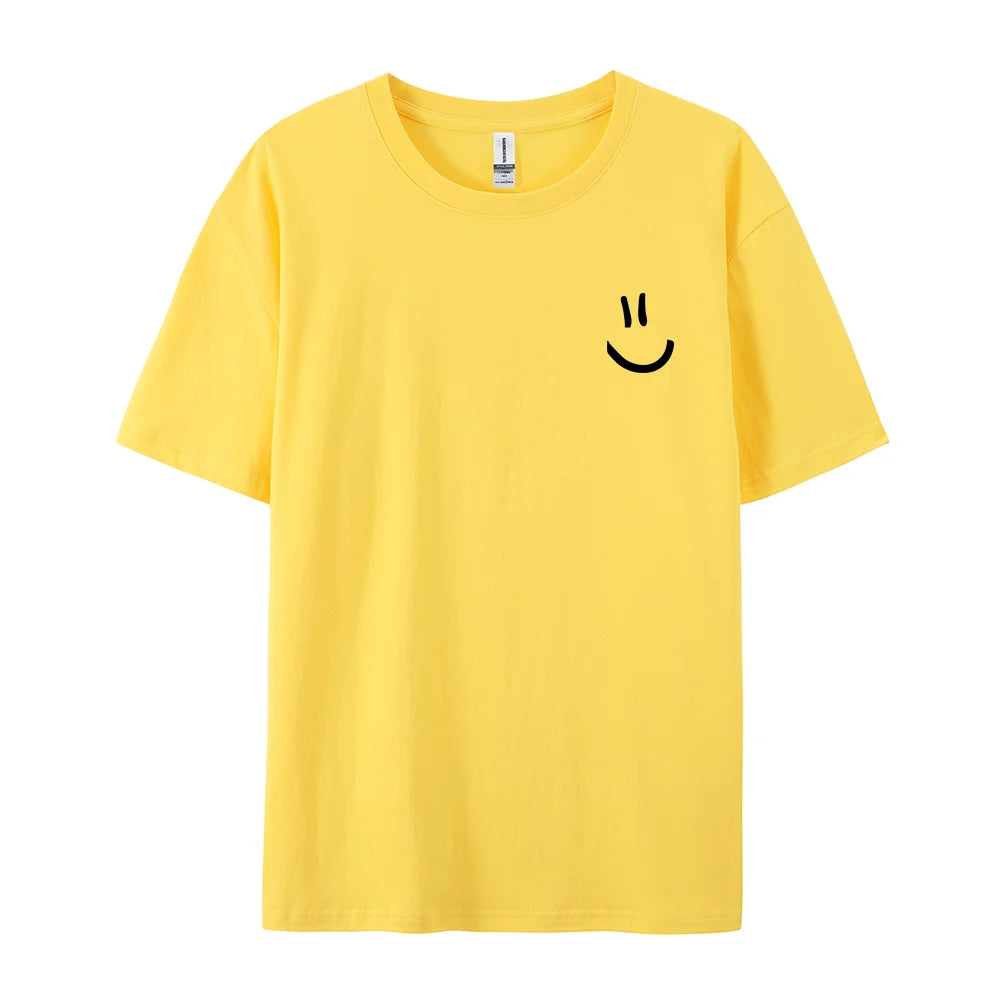 Smile Face Style Graphic Print